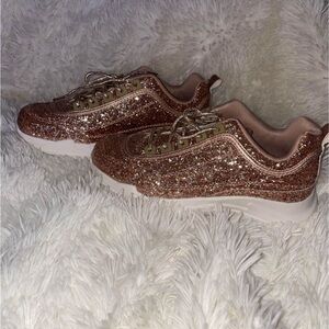 Glitter shoes